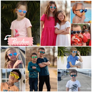 Foto 2 | Foto 2 | Lentes De Sol Pro Acme Polarizados Para Niños De Caucho Tpee Flexibles 3-12 Años Paquete De 2 - Venta Internacional.