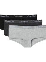 Calzoncillos Calvin Klein Motive Algodón Boyshort Paquete De 3 - Venta Internacional.