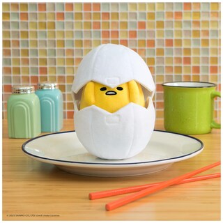 Foto 2 | Foto 2 | Peluche Gund Sanrio Gudetama The Lazy Egg 13 Cm De Peluche - Venta Internacional.