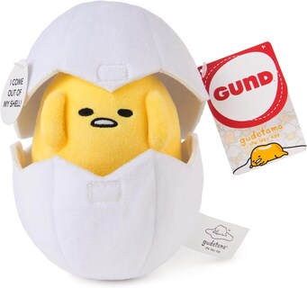 Foto 4 | Foto 4 | Peluche Gund Sanrio Gudetama The Lazy Egg 13 Cm De Peluche - Venta Internacional.