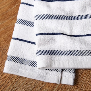 Foto 3 | Foto 3 | Juego De Toallas De Cocina Kitchenaid Albany Paquete De 4 Unidades Color Azul Sauce Y Blanco - Venta Internacional.