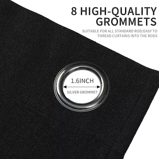 Foto 5 | Foto 5 | Cortinas Blackout Joydeco 100% Oscurecimiento 100x275 Cm 1 Panel - Venta Internacional.