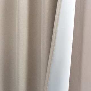 Foto 3 | Foto 3 | Cortina Jinchan Opaca Beige Grisáceo 275x183 Cm Para Dormitorio - Venta Internacional.