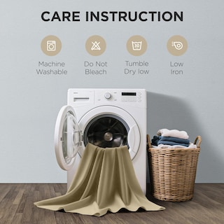 Foto 7 | Foto 7 | Cortinas Blackout Joydeco Aislantes Térmicas 160x160 Cm Beige - Venta Internacional.