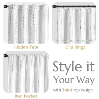 Foto 6 | Foto 6 | Cortinas Jinchan Blackout 160x160 Cm Fases De La Luna Para Dormitorio X2 - Venta Internacional.