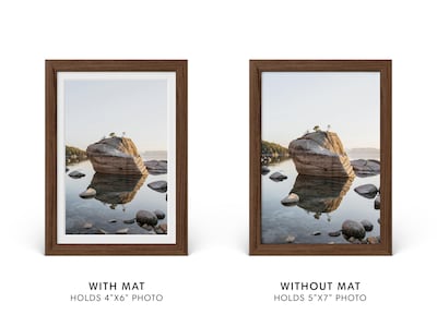 Foto 4 | Foto 4 | Marco Para Fotos Haus And Hues 5x7 Con Vidrio Real Nogal Roble - Venta Internacional.