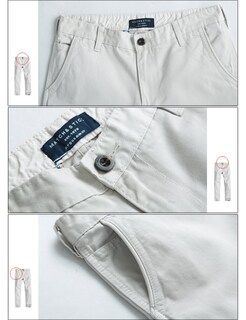 Foto 5 | Foto 5 | Pantalones Para Hombre De Corte Recto Slim Fit Casual 8036 Color Albaricoque Claro - Venta Internacional.