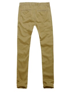 Foto 4 | Foto 4 | Pantalones Chino De Corte Ajustado Y Cónico Para Hombre Color Caqui Talla 34 - Venta Internacional.