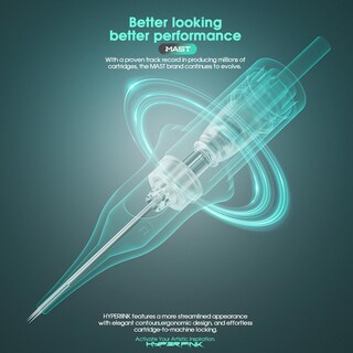 Foto 7 | Foto 7 | Cartuchos De Agujas De Tatuaje Mast Hyperink Pro Round Liner 1207rl - Venta Internacional.