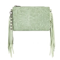 Bolso Cruzado Montana West Con Flecos De Cuero De Vaca Vintage - Venta Internacional.