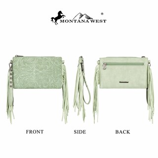 Foto 3 | Foto 3 | Bolso Cruzado Montana West Con Flecos De Cuero De Vaca Vintage - Venta Internacional.