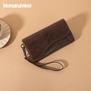 Foto 6 | Foto 6 | Billetera Montana West Saddle Para Mujer Con Rfid Trifold Mwc-593cf - Venta Internacional.
