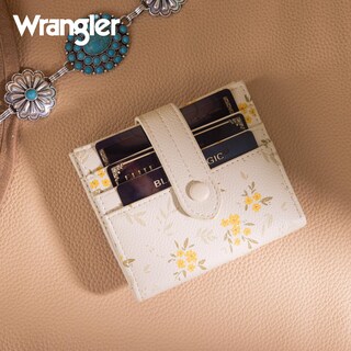 Foto 7 | Foto 7 | Billetera Montana West X Wrangler Plegable Para Mujeres Con Protección Rfid Marrón - Venta Internacional.