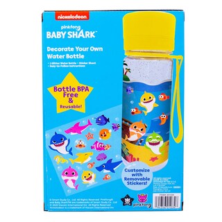 Foto 5 | Foto 5 | Botella De Agua Horizon Group Usa Baby Shark Con Pegatinas - Venta Internacional.