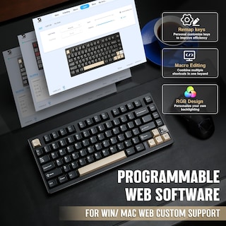 Foto 6 | Foto 6 | Teclado Mecánico Gamer Inalámbrico Yunzii Al75 Pro - Venta Internacional.