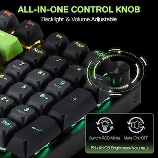 Foto 3 | Foto 3 | Teclado Gaming Redragon K740 Pro Con 98 Teclas Rgb Cableado - Venta Internacional.