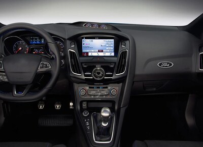 Foto 3 | Foto 3 | Emblema Ovalado Ford Negro Decorativo En Plástico Cromado - Venta Internacional.