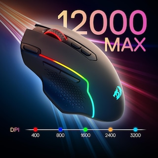 Foto 7 | Foto 7 | Raton Gamer Inalámbrico Redragon M810 Max 12000 Dpi - Venta Internacional.