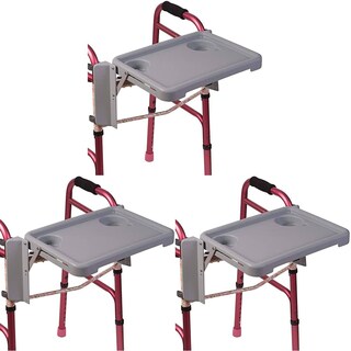 Foto 1 | Foto 1 | Bandeja Para Andador Dmi Con Portavasos 16x30 Cm Paquete De 3 - Venta Internacional.