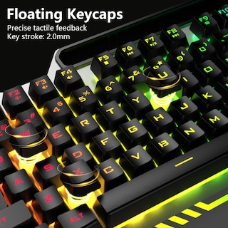 Foto 3 | Foto 3 | Combo De Teclado Y Ratón Aula Gaming De 104 Teclas Con Retroiluminación Rgb - Venta Internacional.