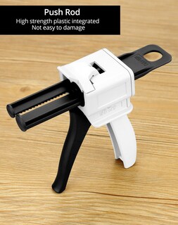 Foto 3 | Foto 3 | Kit De Pistola Dosificadora Qwork De 50 Ml Relación Ab 1:1/1:2 Con Batidora - Venta Internacional.