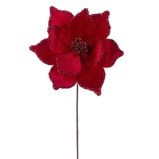 Foto 1 | Foto 1 | Spray Artificial Vickerman Flor De Nochebuena Roja De 21 5 Cm (paquete De 6) - Venta Internacional.