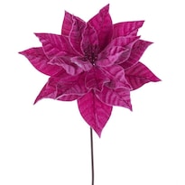 Flor Artificial Vickerman Flor De Nochebuena Fucsia 21 5 Cm Paquete De 6 - Venta Internacional.