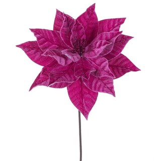 Foto 1 | Foto 1 | Flor Artificial Vickerman Flor De Nochebuena Fucsia 21 5 Cm Paquete De 6 - Venta Internacional.