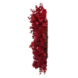 Foto 4 | Foto 4 | Corona Artificial De Eucalipto Con Brillo Roja Vickerman 61 Cm - Venta Internacional.