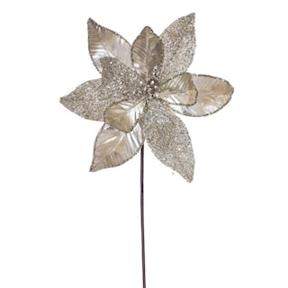 Foto 1 | Foto 1 | Spray Artificial Vickerman Flor De Pascua Champagne 21.5 Cm (6) - Venta Internacional.