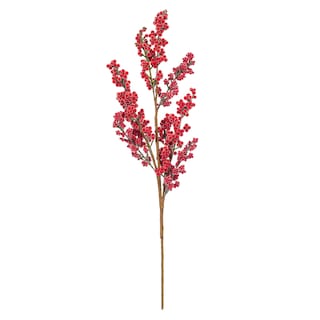 Foto 1 | Foto 1 | Rociador Artificial Vickerman Bayas Rojas Hielo 25'' X25 Paquete De 2 - Venta Internacional.