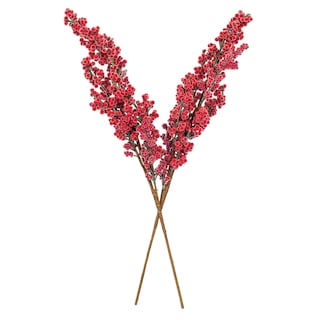 Foto 2 | Foto 2 | Rociador Artificial Vickerman Bayas Rojas Hielo 25'' X25 Paquete De 2 - Venta Internacional.