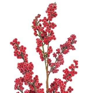 Foto 3 | Foto 3 | Rociador Artificial Vickerman Bayas Rojas Hielo 25'' X25 Paquete De 2 - Venta Internacional.