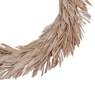 Foto 2 | Foto 2 | Corona De Hojas De Caña Descoloridas Naturales Vickerman De 24 Cm - Venta Internacional.