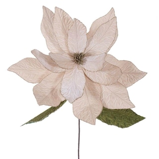 Foto 1 | Foto 1 | Tallo Artificial De Flor De Pascua Champagne Vickerman 27.5 Cm (paquete De 2) - Venta Internacional.