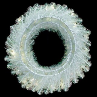 Foto 2 | Foto 2 | Guirnalda Artificial Iluminada Vickerman 30 Cm Con 70 Led Blancos Cálidos - Venta Internacional.