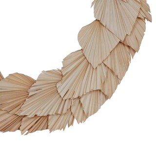 Foto 2 | Foto 2 | Corona Vickerman De Botánicos Naturales Con Puntas De Palma Blanqueadas 60 Cm - Venta Internacional.