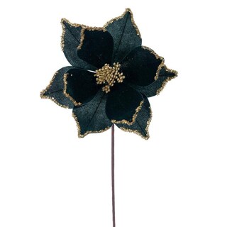 Foto 1 | Foto 1 | Rociador Artificial Vickerman Noche Verde Poinsettia 21.5 Cm - Venta Internacional.