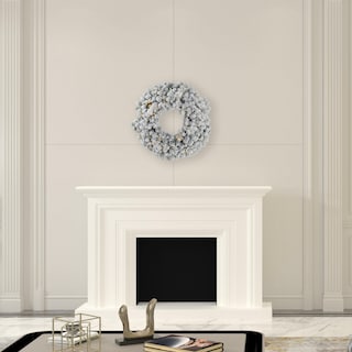 Foto 4 | Foto 4 | Guirnalda Navideña Vickerman De Abeto Kodiak Nieve Artificial 30 Cm Con Luces Led - Venta Internacional.