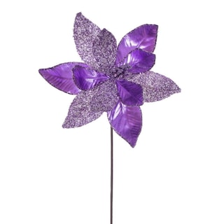 Foto 1 | Foto 1 | Spray Artificial Vickerman Lavanda Poinsettia 21 5 Cm (paquete De 6) - Venta Internacional.