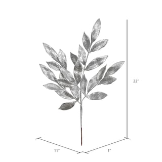 Foto 2 | Foto 2 | Rociador Navideño Artificial Vickerman Con Brillo Plateado 22cm - Venta Internacional.