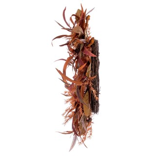 Foto 4 | Foto 4 | Corona Artificial De Hojas Vickerman 22 Cm Crema Roja Para Uso Interior - Venta Internacional.