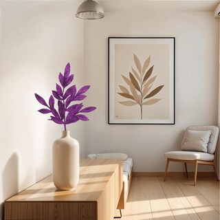 Foto 4 | Foto 4 | Rociador Navideño Vickerman Con Hojas De Laurel Brillantes Moradas X12 - Venta Internacional.