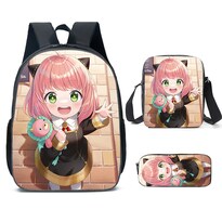Set De Mochilas Spys Familys Anyas Forgers Anime School 3 Unidades - Venta Internacional.