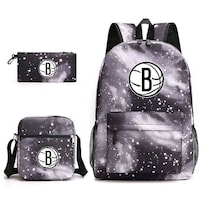 Juego De Mochilas Tipo B Para Escuela De Baloncesto 3 Unidades Con Bandolera Para Niños - Venta Internacional.