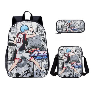Foto 1 | Foto 1 | Juego De Mochilas Kurokos Basketball 3 Unidades Para Niños Mochila Escolar - Venta Internacional.