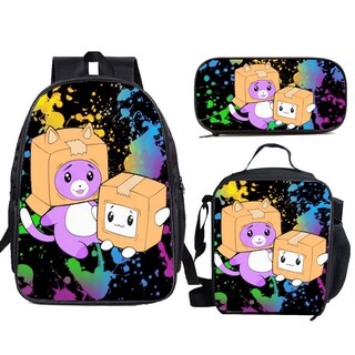 Foto 1 | Foto 1 | Set De Mochilas Lankys Boxes Mochila Escolar De Anime Con Bolsa De Almuerzo - Venta Internacional.