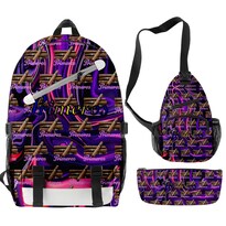 Set De Mochila Primero Satchel Casual Kids C Con Bolsa Para Lápices - Venta Internacional.