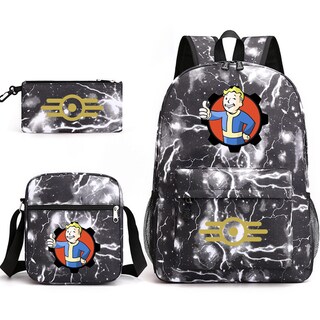 Foto 1 | Foto 1 | Set De Mochilas Vault Boys Anime School De 3 Piezas Con Bolsa De Hombro - Venta Internacional.