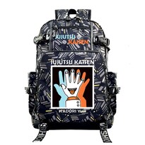 Mochila Escolar Jujutsus Kaisens Anime 35 X 20 X 45 Cm - Venta Internacional.